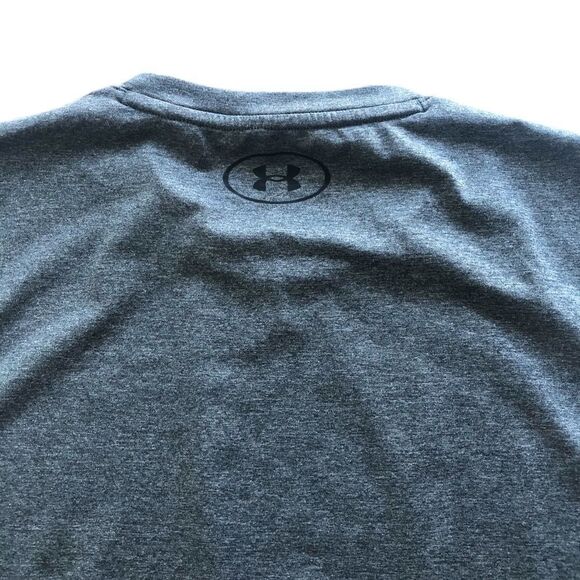 Under Armour HeatGear Sleeveless Compression Tee Shirt Sz L - Picture 3 of 6